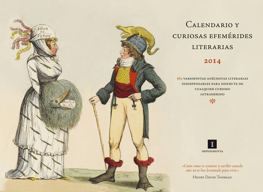 CALENDARIO Y CURIOSAS EFEMÉRIDES LITERARIAS 2014 | 9788415578994 | AA.VV, AA.VV