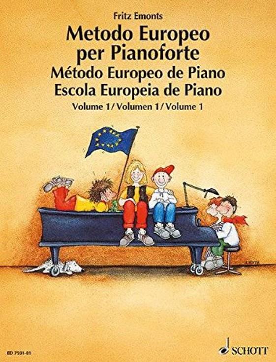 METODO EUROPEO PER PIANOFORTE: VOL.1 METODO DE PIANO EUROPEO | 9783795753245