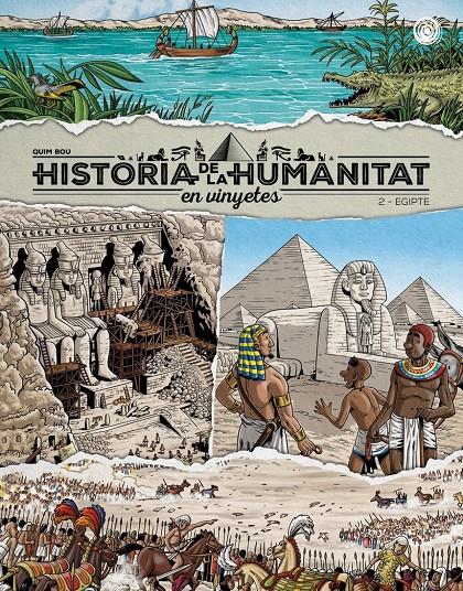 HISTORIA DE LA HUMANITA EN VINYETES VOL. 2 - EGIPTE | 9788418510960 | QUIM VOU