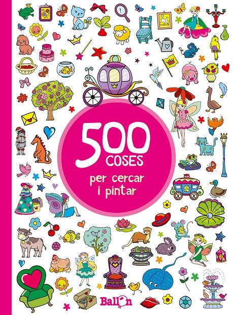500 COSES PER CERCAR I PINTAR - VERMELL | 9789463077903 | BALLON