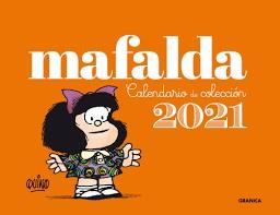 2021 MAFALDA CALENDARIO CAJA- ANARANJADO | 7798071448915