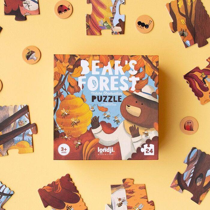 BEAR'S FOREST NATURE OBSERVATION PUZZLE | 8436580426183