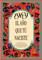 1969 EL AÑO QUE TU NACISTE | 9788489589063 | COLLADO BASCOMPTE, ROSA