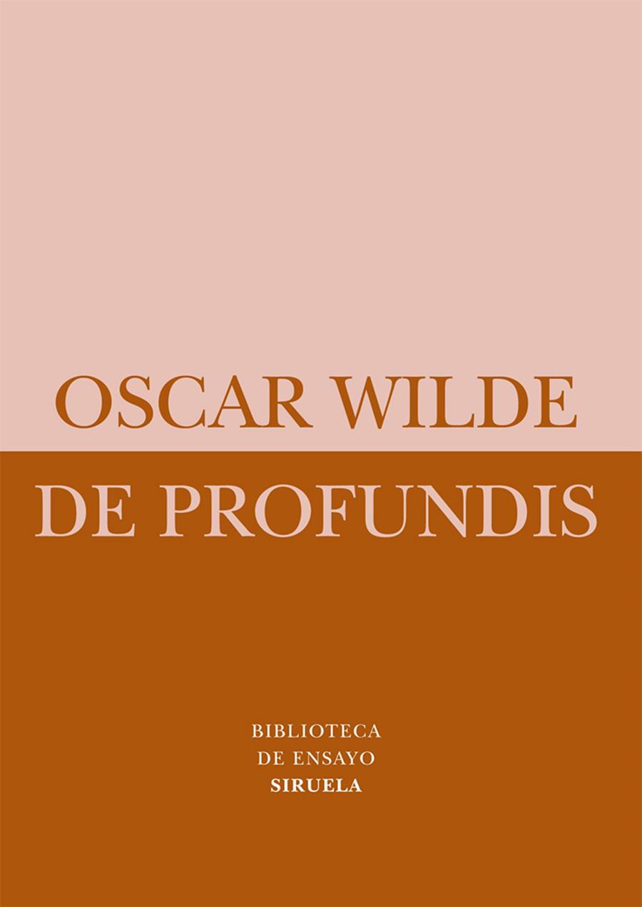 DE PROFUNDIS | 9788498414493 | WILDE, OSCAR