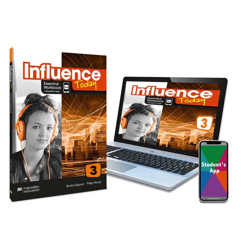 INFLUENCE TODAY 3 ESSENTIAL WORKBOOK, COMPETENCE EVALUATION TRACKER Y STUDENT'S | 9781380086235 | DIGNEN, SHEILA/WOOD, PHILIP