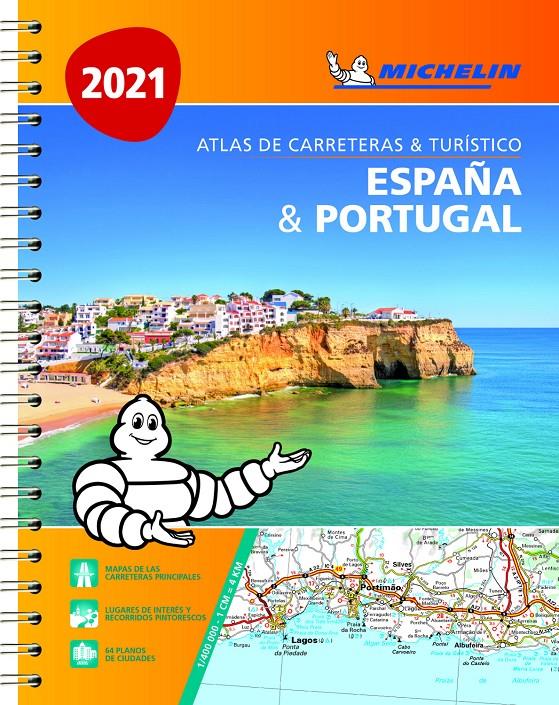 ESPAÑA & PORTUGAL (FORMATO A-4) (ATLAS DE CARRETERAS Y TURÍSTICO ) | 9782067249226 | MICHELIN