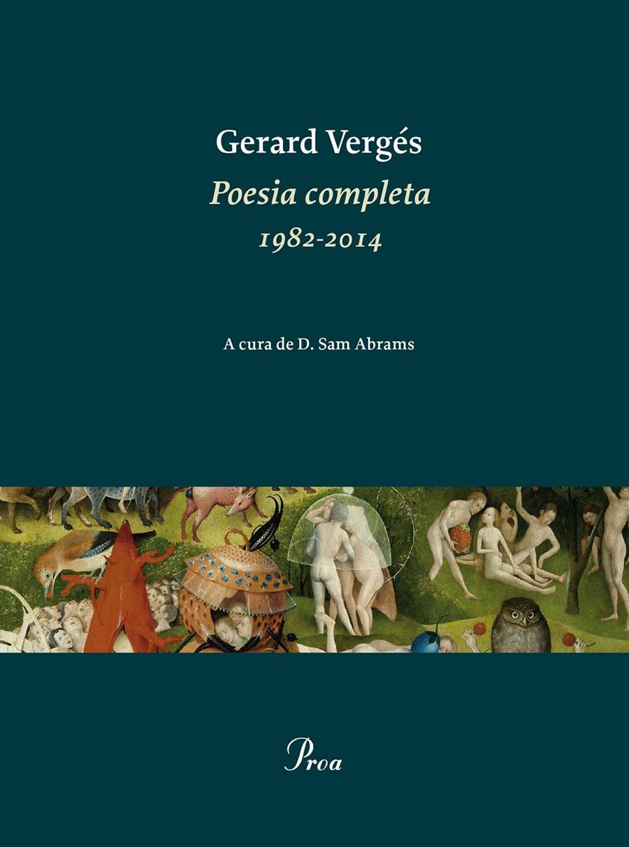 POESIA COMPLETA 1982-2014. GERARD VERGES | 9788475885926 | GERARD VERGES PRÍNCEP