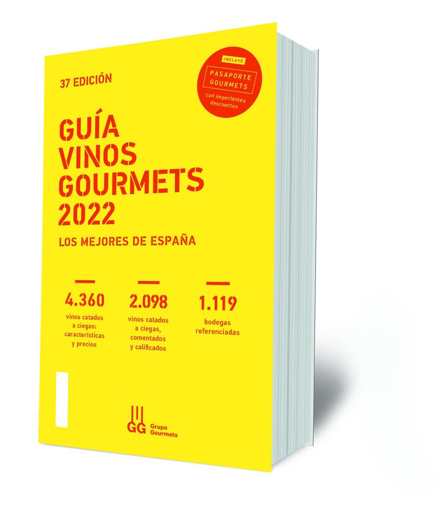 GUÍA VINOS GOURMETS 2022 | 9788495754790 | COLECTIVO CLUB DE GOURMETS