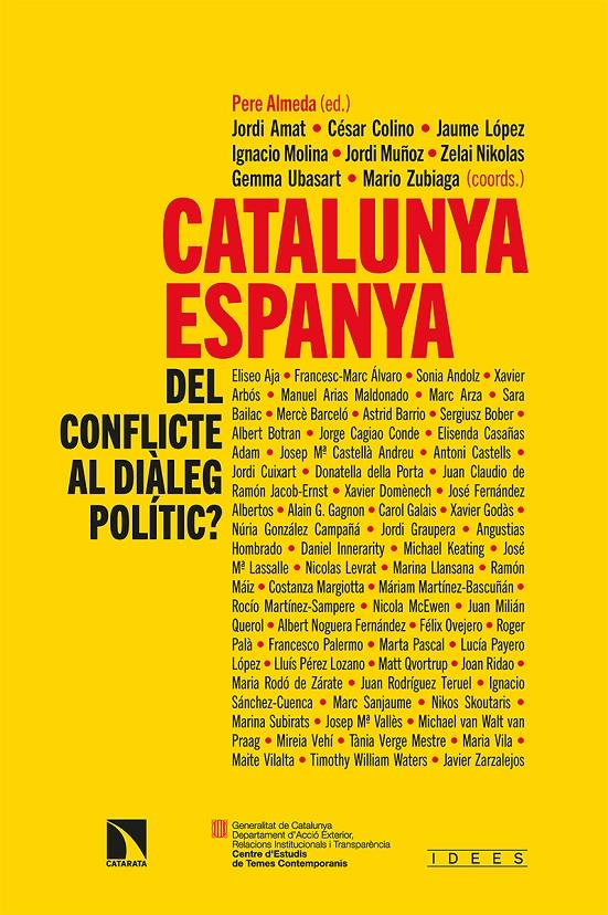 CATALUNYA-ESPANYA: DEL CONFLICTE AL DIÀLEG POLÍTIC? | 9788413522654 | AA.VV