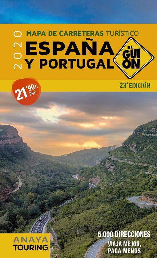 MAPA CARRETERAS ESPAÑA PORTUGAL  1:340.000 (2020) | 9788491582151 | AA. VV.