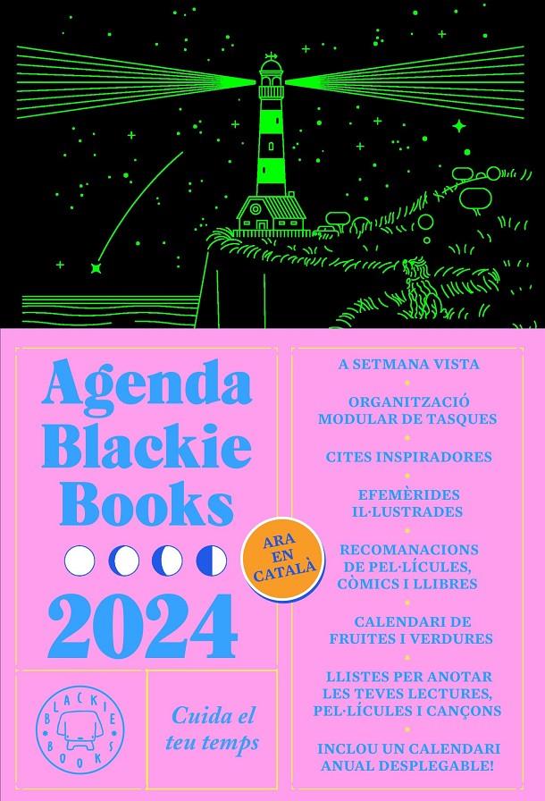 AGENDA BLACKIE BOOKS 2024. CUIDA EL TEU TEMPS | 9788419654366