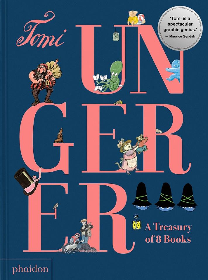 TOMI UNGERER - A TREASURE OF 8 BOOKS | 9781838663698 | TOMI UNGERER