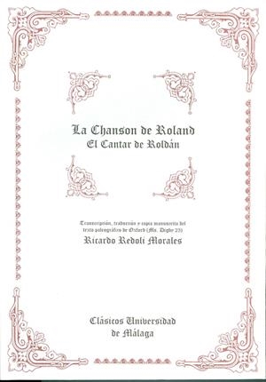 CHANSON DE ROLAND, LA. EL CANTAR DE ROLDAN | 9788474967395 | REDOLI MORALES, RICARDO