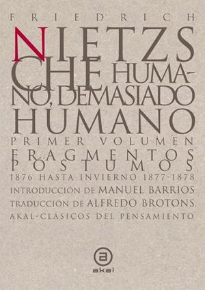 HUMANO, DEMASIADO HUMANO | 9788446007364 | NIETZSCHE, FRIEDRICH