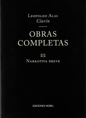 OBRAS COMPLETAS VOL.3 | 9788484590521 | ALAS, LEOPOLDO (CLARIN)