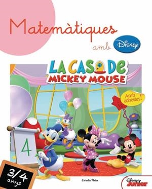 MATEMATIQUES AMB DISNEY! 3/4 ANYS | 9788499324722