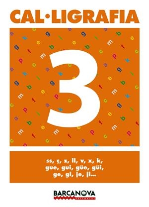 CAL·LIGRAFIA 3 | 9788448927127 | MURILLO GUERRERO, NÚRIA/MARTÍNEZ LÓPEZ, ELENA