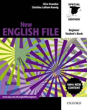 NEW ENGLISH FILE BEGINNERS: STUDENT'S BOOK  FOR SPAIN | 9780194594653 | CLIVE OXENDEN/CRISTINA LATHAM KOENIG/PAUL SELIGSON