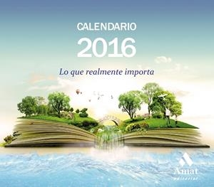 CALENDARIO 2016 - LO QUE REALMENTE IMPORTA | 9788497357982 | AMAT EDITORIAL