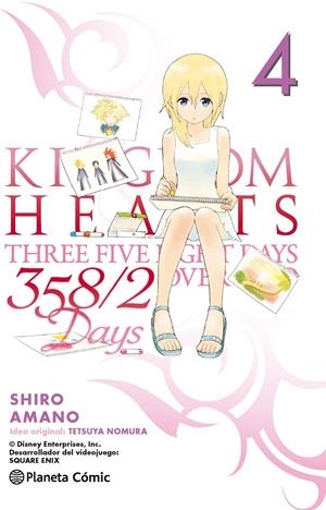 KINGDOM HEARTS 358/2 DAYS Nº 04 | 9788416308897 | SHIRO AMANO