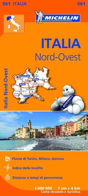 MAPA REGIONAL ITALIA NORD OVEST | 9782067183933 | VARIOS AUTORES