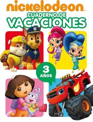 CUADERNO DE VACACIONES NICKELODEON. 3 AÑOS | 9788437201467 | NICKELODEON