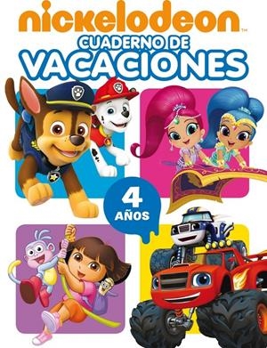CUADERNO DE VACACIONES NICKELODEON. 4 AÑOS | 9788437201474 | NICKELODEON