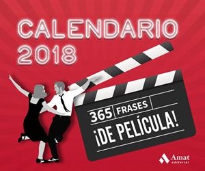 CALENDARIO CINE 2018 | 9788497359825 | AMAT EDITORIAL