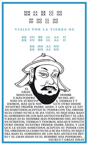 VIAJES POR LA TIERRA DE KUBLAI KHAN (SERIE GREAT IDEAS 4) | 9788430609345 | POLO, MARCO