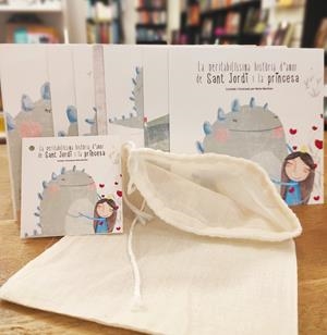 LA VERITABILISSIMA HISTÒRIA D'AMOR DE SANT JORDI I LA PRINCESA (LLIBRE D'ARTISTA EN POSTALS ) | 030420172 | MARIA MARTINEZ (@LULAICOCO)