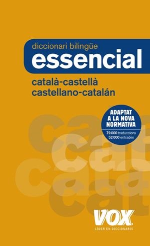 DICCIONARI ESSENCIAL CASTELLANO-CATALáN / CATALà-CASTELLà | 9788499742717 | VOX EDITORIAL