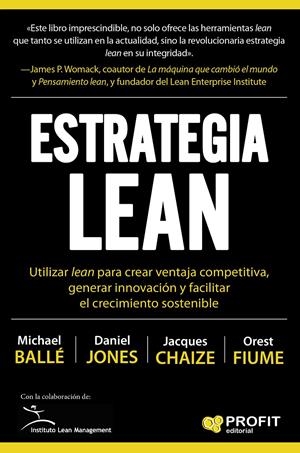 ESTRATEGIA LEAN | 9788416904907 | BALLÉ, MICHAEL/JONES, D./FIUME, OREST J./CHAIZE, JACQUES