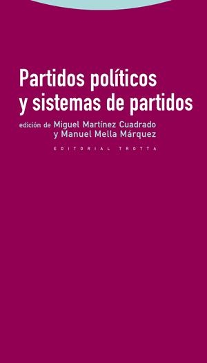 PARTIDOS POLÍTICOS Y SISTEMAS DE PARTIDOS | 9788498792577 | VARIOS AUTORES