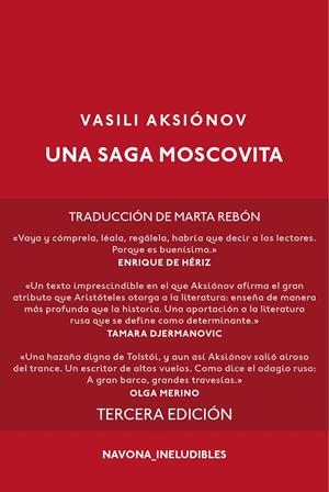 SAGA MOSCOVITA | 9788416259311 | VASILI AKSIONOV