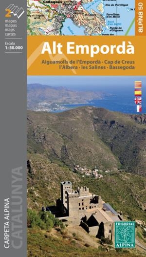ALT EMPORDA. AIGUAMOLLS-CAP DE CREUS-L'ALBERA-LES SALINES-BASSEGODA | 9788480907903 | 1:50.000 [2 MAPES] -ALPINA