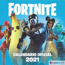 CALENDARIO OFICIAL FORTNITE 2021 | 9788418182051