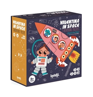VALENTINA IN SPACE. 5 REVERSIBLE PUZZLES | 8436580423380