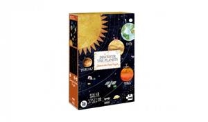 DISCOVER THE PLANETS . GLOW IN THE DARK PUZZLE | 8436530168743