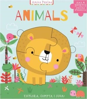 ANIMALS. AMICS PUZLES | 9788413344386