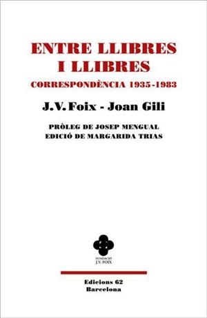 ENTRE LLIBRES I LLIBRES | 9788429779080 | FOIX I MAS, J. V.