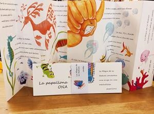 LA PAPALLONA ONA  /  LA GRANOTA CARACOTA (LLIBRE D'ARTISTA) | 14042021 | TERESA MARTINEZ BARCINO