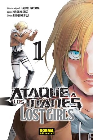 ATAQUE A LOS TITANES: LOST GIRLS 1 | 9788467927849 | HAJIME ISAYAMA, KOJI SEKO, RYOSUKE FUJI