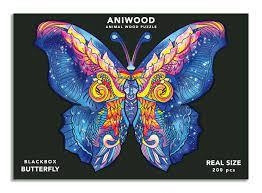 ANIWOOD: ANIMAL WOOD PUZZLE PAPALLONA (L) | 0726367923195