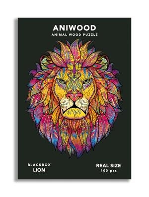 ANIWOOD: ANIMAL WOOD PUZZLE. LION (S) | 0726367923188