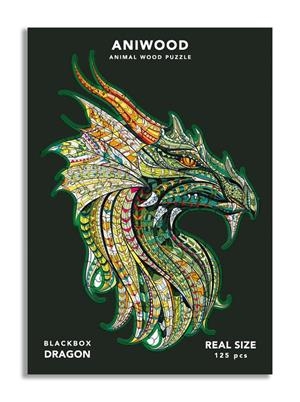 ANIWOOD: ANIMAL WOOD PUZZLE DRAGON (M) | 0726367923102