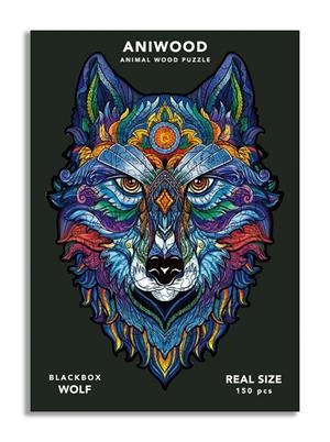 ANIWOOD: ANIMAL WOOD PUZZLE. WOLF (M) | 0726367923157