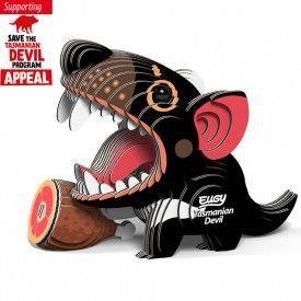 TASMANIAN DEVIL. EUGY. MINI PUZZLE 3D | 9421035150330