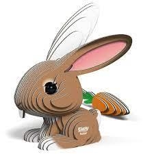 RABBIT. EUGY. MINI PUZZLE 3D | 9421035150644