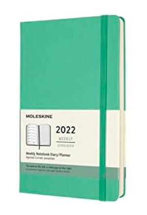 2022 AGENDA 12 MESES SEMANAL L VERDE HIELO TAPA DURA | 8056420858594