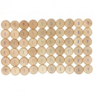 MONEDES DE FUSTA PER APRENDRE A CONTAR | 8436580871105